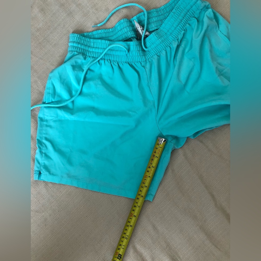 PANAMA JACK Mens Swim Trunks Short Boardshorts Green Blue Beach Pool Size Large - Picture 3 of 10